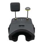 EV800D 5.8G 4.9G 40CH 5 Inch Headset HD DVR Diversity FPV Glasses W/ 25-1300mW Switchable FPV Transmitter VTX for RC FPV Drone